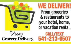 Grocery and restaurant delivery 541-213-0507