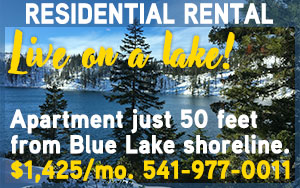 Apartment for rent at Blue Lake, Sisters, Oregon